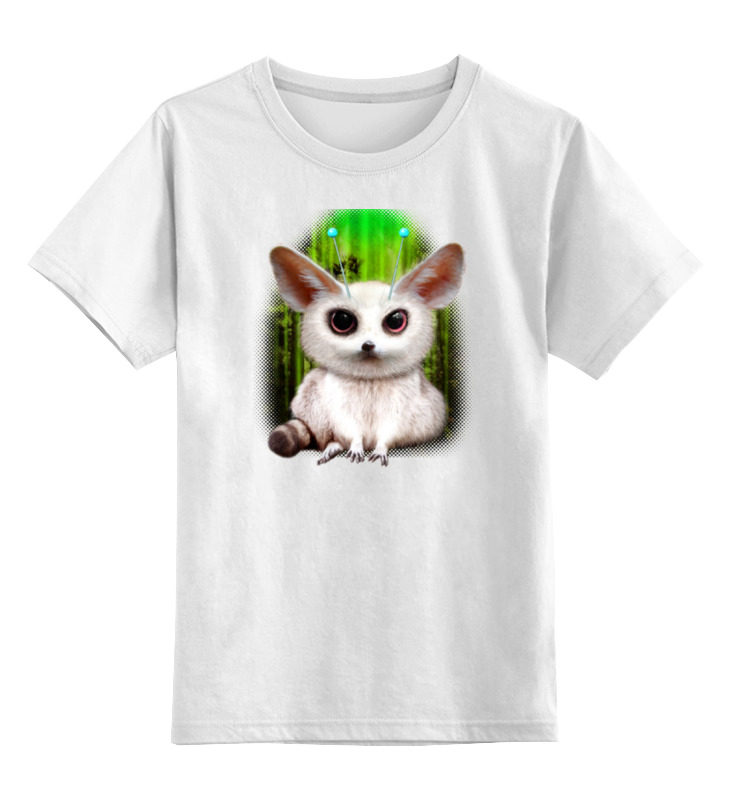 Printio Детская футболка классическая унисекс Фенек (лиса) мужская футболка лиса фенек s зеленый