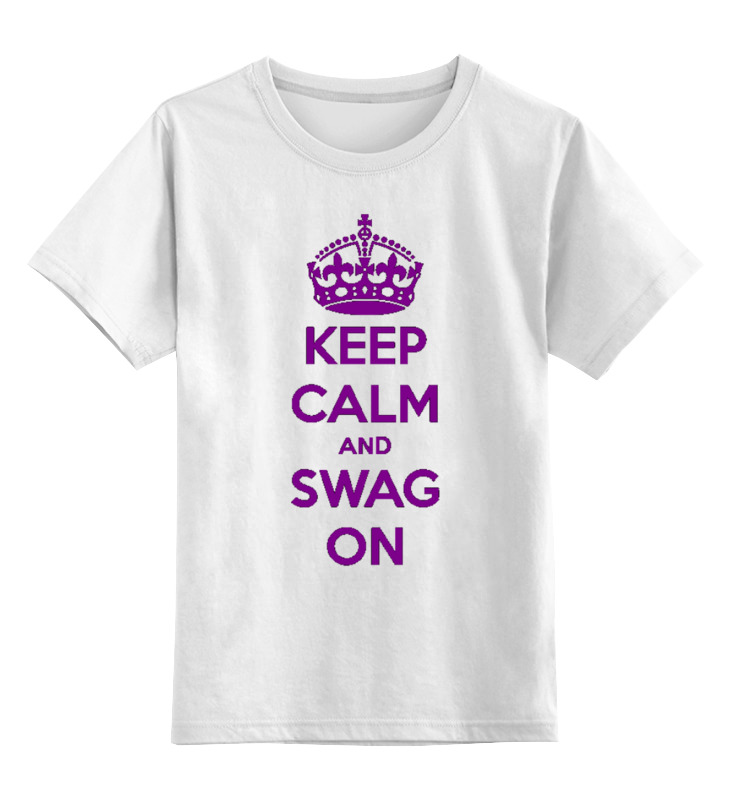 Printio Детская футболка классическая унисекс Keep calm