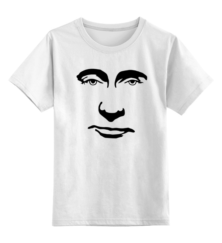 цена Printio Детская футболка классическая унисекс Путин