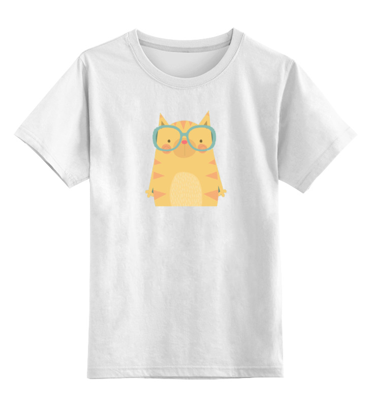 Printio Детская футболка классическая унисекс Умная кошка