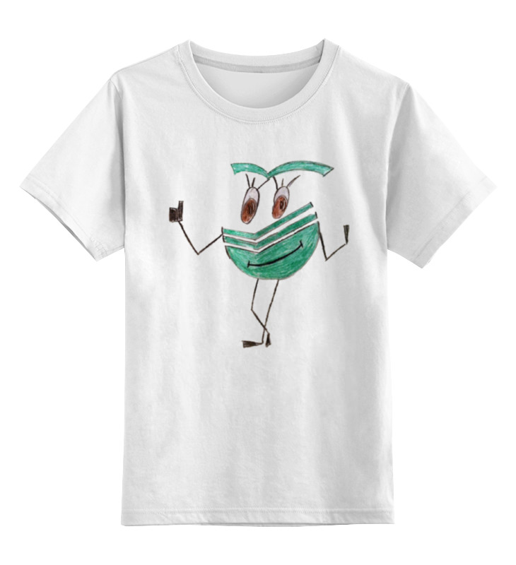 Printio Детская футболка классическая унисекс Сберсмайлик радостный