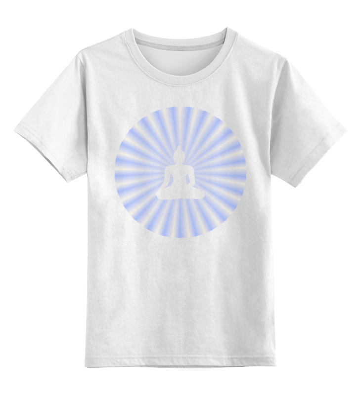 Printio Детская футболка классическая унисекс Сияние будды