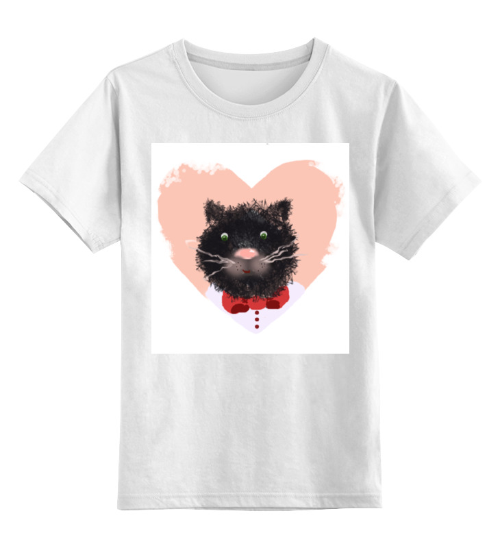 Printio Детская футболка классическая унисекс Портрет кота printio детская футболка классическая унисекс портрет кота