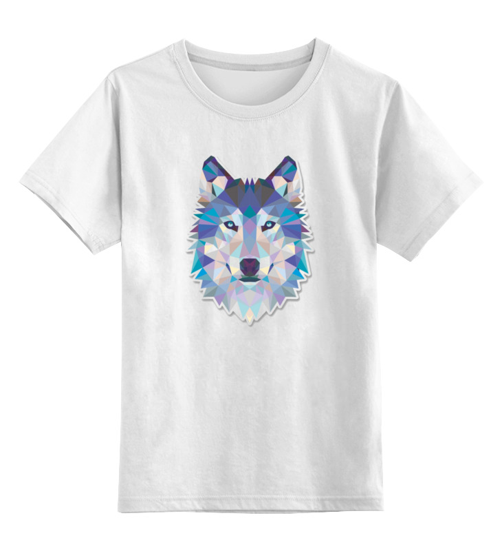 Printio Детская футболка классическая унисекс Геометрический волк printio детская футболка классическая унисекс геометрический волк