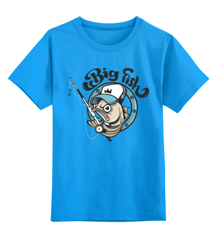 Printio Детская футболка классическая унисекс Большая рыбка