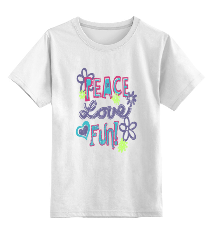 Printio Детская футболка классическая унисекс Peace fun printio детская футболка классическая унисекс peace fun