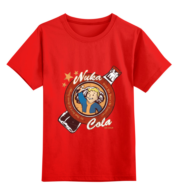 Printio Детская футболка классическая унисекс Fallout nuka cola ice cold