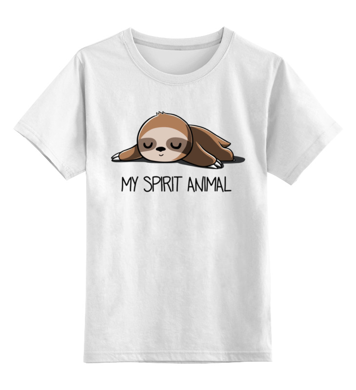 цена Printio Детская футболка классическая унисекс Мое духовное животное