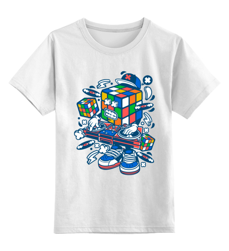 Printio Детская футболка классическая унисекс Кубик рубика printio детская футболка классическая унисекс кубик рубика шелдон