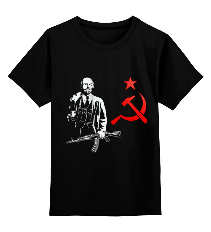 Printio Детская футболка классическая унисекс Ленин printio шапка классическая унисекс ленин
