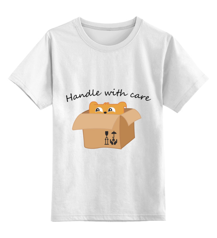 Printio Детская футболка классическая унисекс Не кантовать printio детская футболка классическая унисекс милый рыжий котик