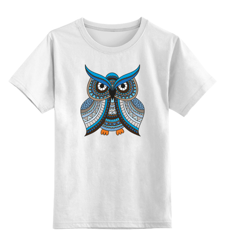 Printio Детская футболка классическая унисекс Мудрая сова