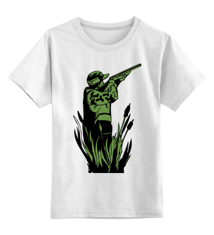 Printio Детская футболка классическая унисекс Охотник printio детская футболка классическая унисекс лесной охотник