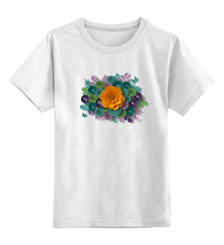 Printio Детская футболка классическая унисекс Цветок printio детская футболка классическая унисекс цветок маслом