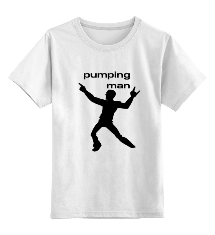 Printio Детская футболка классическая унисекс Pumping man #1