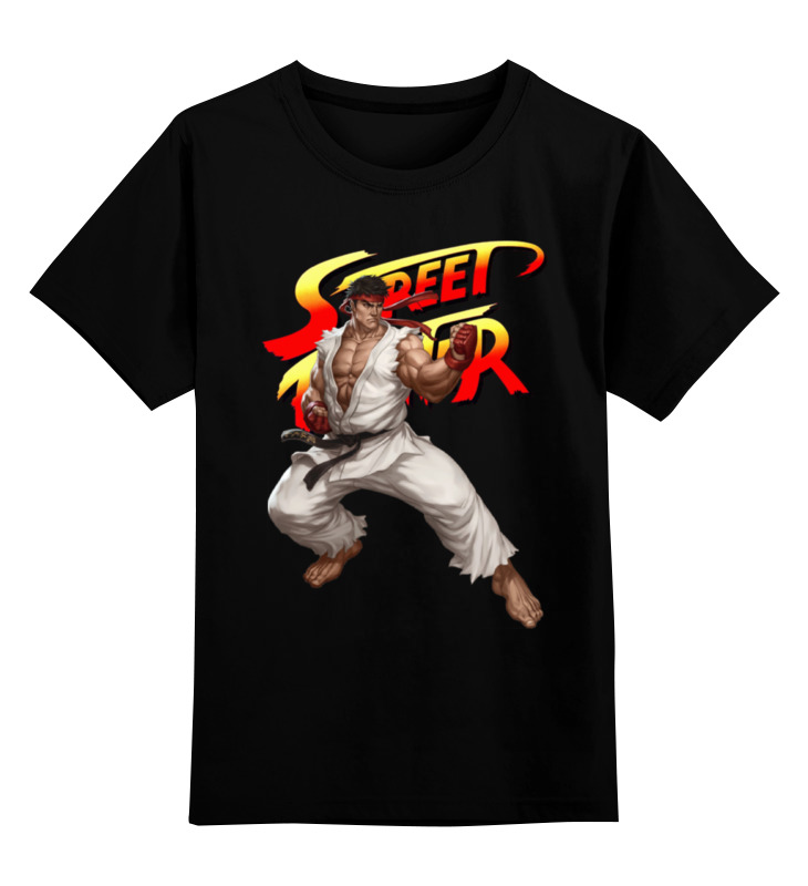 Printio Детская футболка классическая унисекс Street fighter ryu