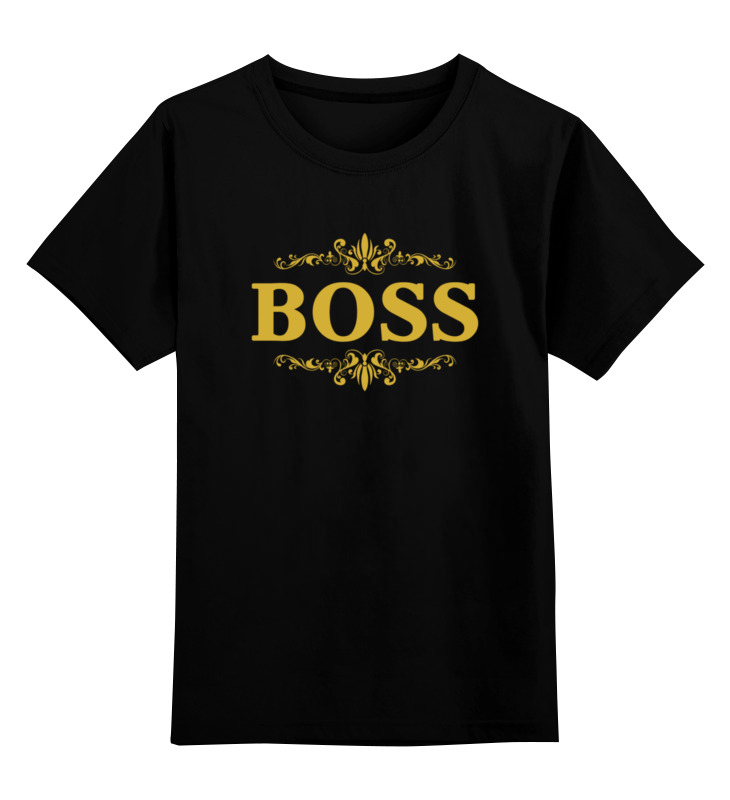 Printio Детская футболка классическая унисекс Boss / босс printio детская футболка классическая унисекс маленький босс