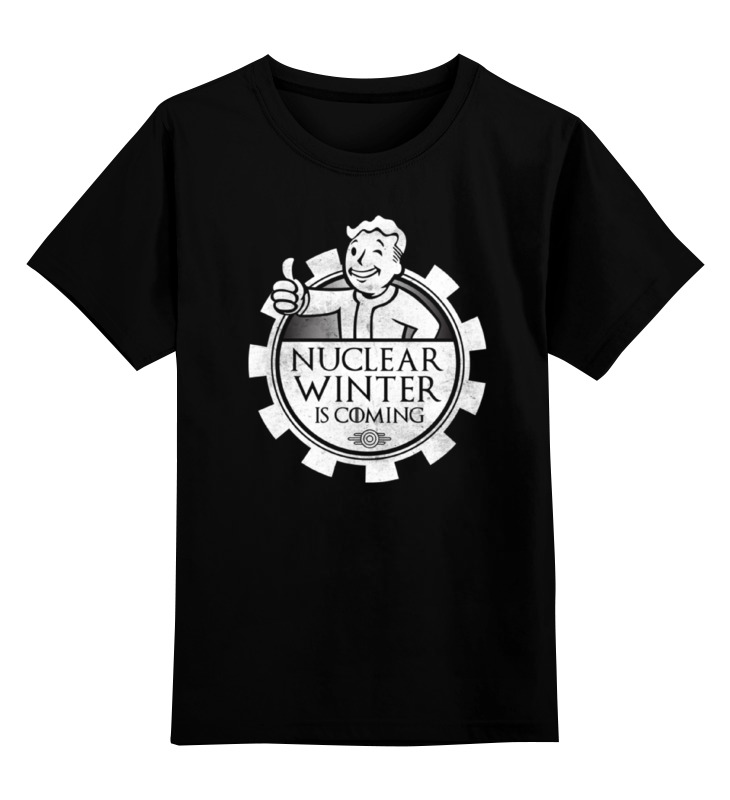 Printio Детская футболка классическая унисекс Fallout. nuclear winter is coming printio детская футболка классическая унисекс santa is coming