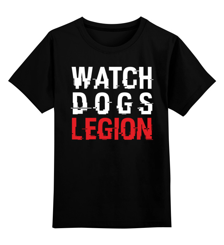 printio детская футболка классическая унисекс watch dogs legion Printio Детская футболка классическая унисекс ✪watch dogs legion✪