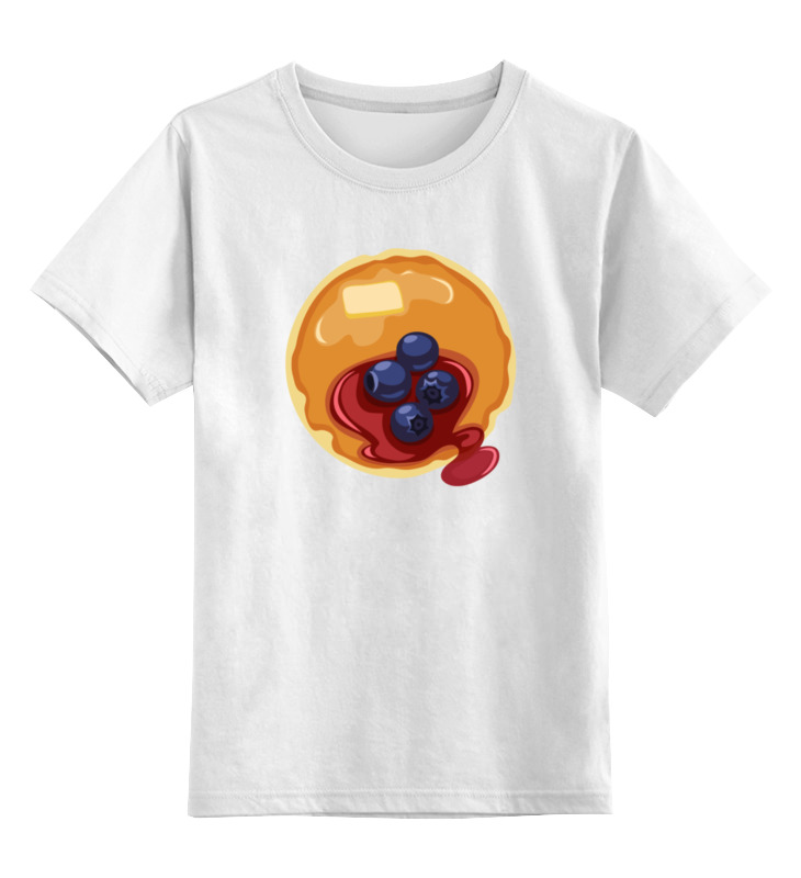Printio Детская футболка классическая унисекс Блинчики с джемом