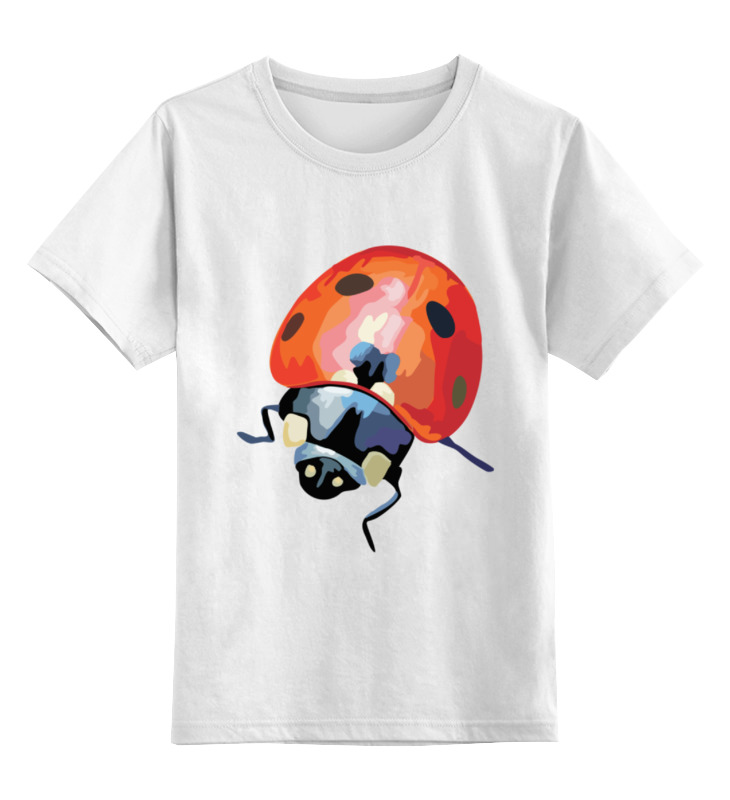 Printio Детская футболка классическая унисекс Божья коровка