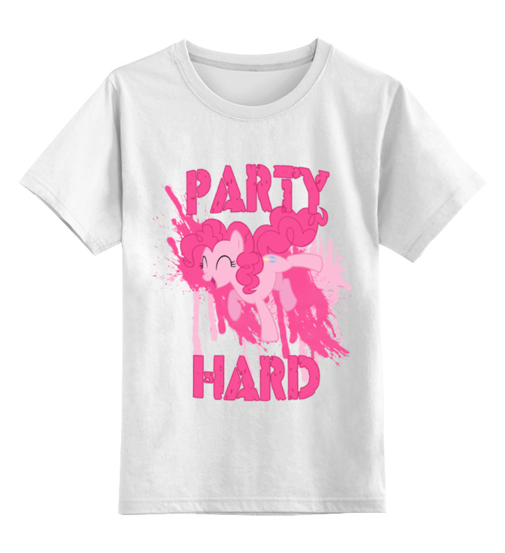 Printio Детская футболка классическая унисекс Mlp пинки пай my little pony фигурка shining friends pinkie pie