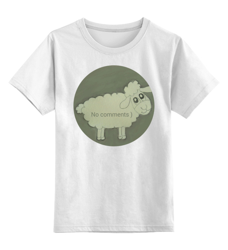Printio Детская футболка классическая унисекс Детская овечка фото