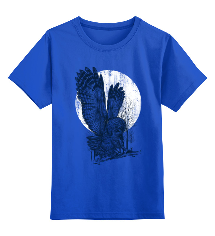 Printio Детская футболка классическая унисекс Ночной страж мужская футболка ворон на фоне луны 2xl синий