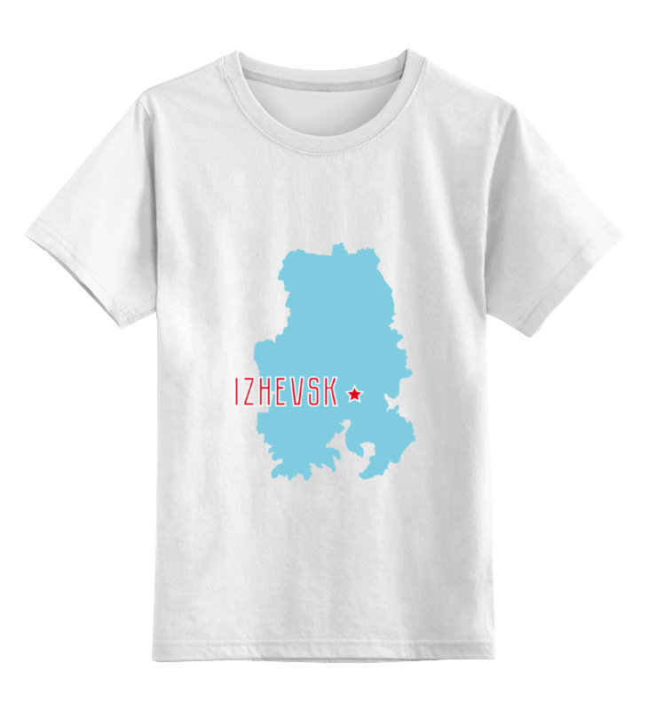 Printio Детская футболка классическая унисекс Республика удмуртия. ижевск
