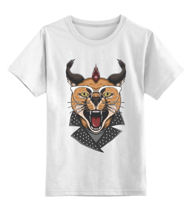 Printio Детская футболка классическая унисекс Злой котик