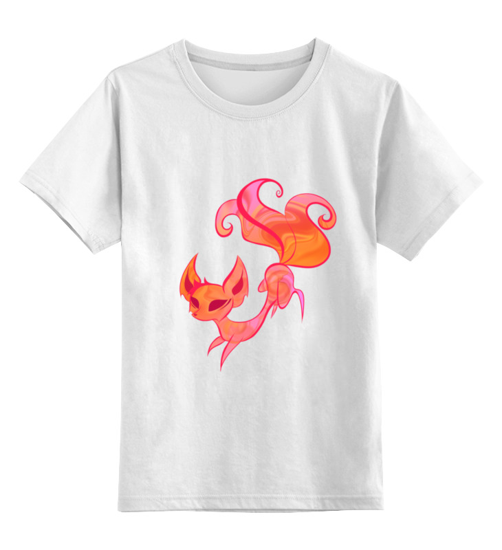 Printio Детская футболка классическая унисекс Огненная лиса