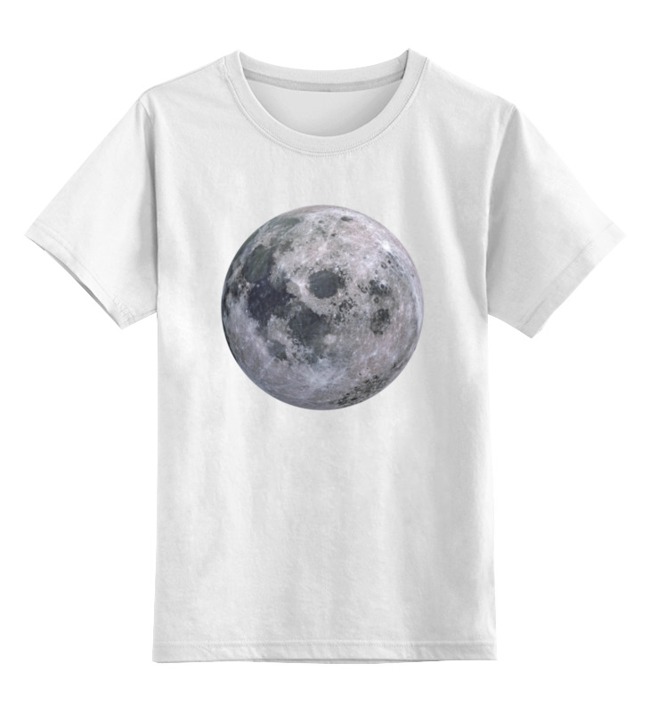 Printio Детская футболка классическая унисекс Луна-солнце ночи