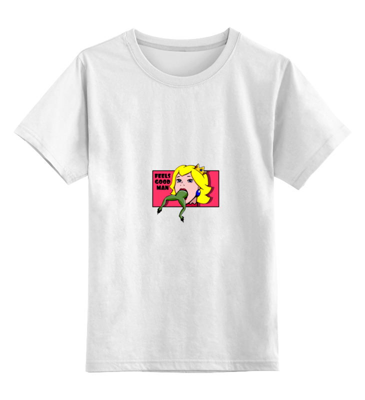 Printio Детская футболка классическая унисекс Feels good man цена и фото