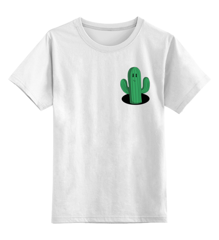 Printio Детская футболка классическая унисекс Маленький кактус детская футболка кактус 140 синий