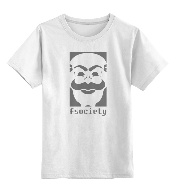 цена Printio Детская футболка классическая унисекс Мистер робот. fsociety