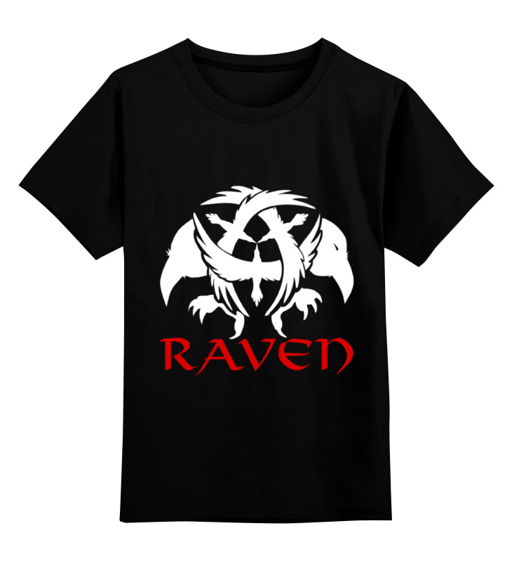 Printio Детская футболка классическая унисекс Raven brand printio свитшот унисекс хлопковый raven brand