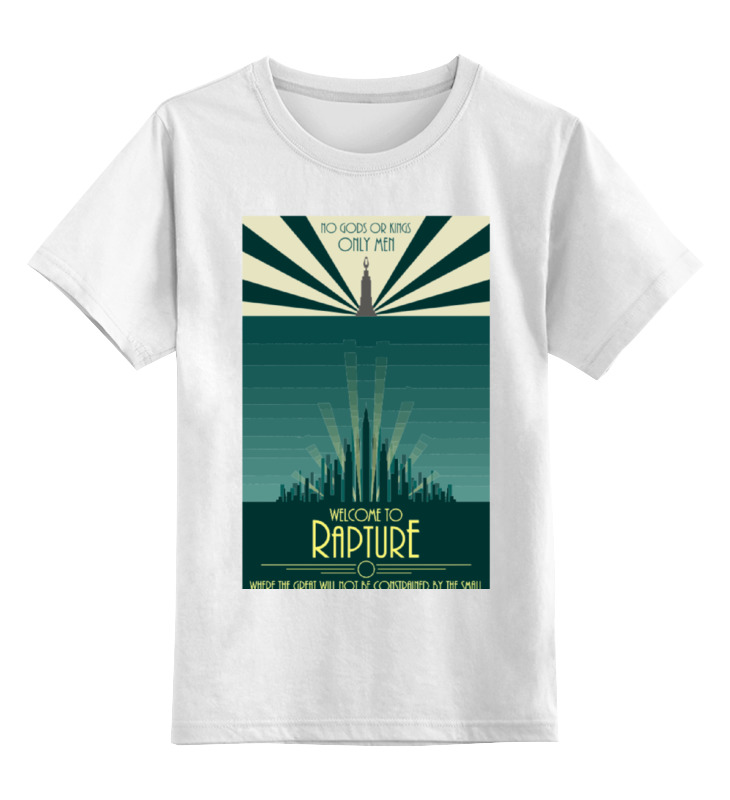 Printio Детская футболка классическая унисекс Bioshock - only the great