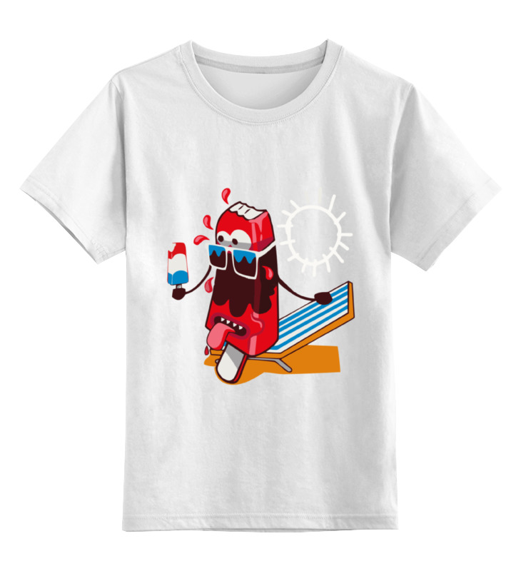 Printio Детская футболка классическая унисекс ice cream