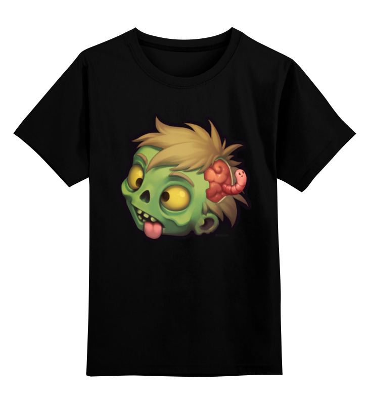 цена Printio Детская футболка классическая унисекс Zombie