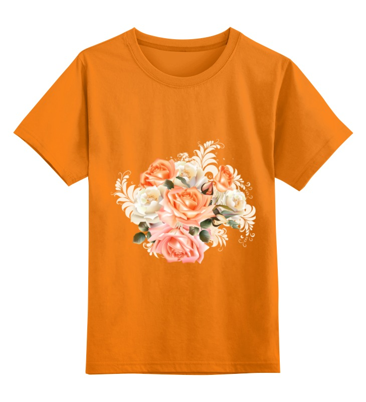 Printio Детская футболка классическая унисекс Чайная роза