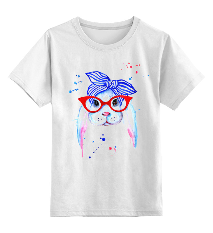 цена Printio Детская футболка классическая унисекс Зайка морячка