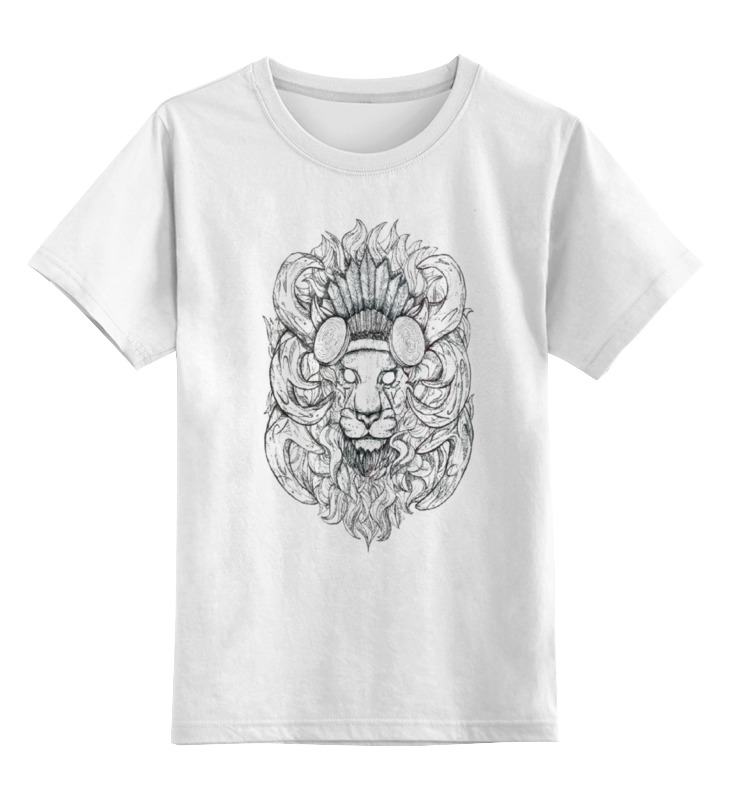 Printio Детская футболка классическая унисекс Lion! printio детская футболка классическая унисекс the lion king