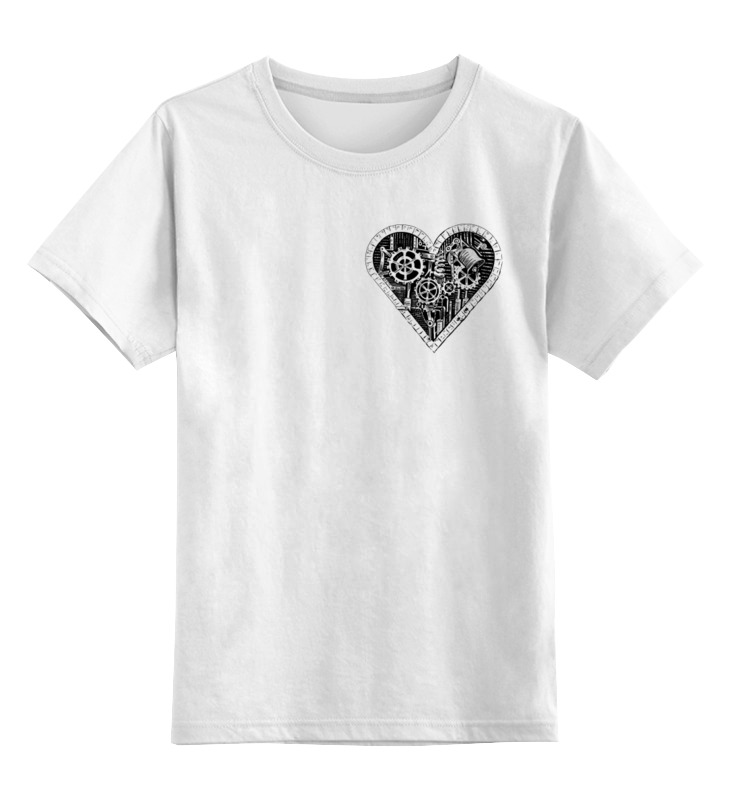 Printio Детская футболка классическая унисекс Стимпанк. механическое сердце
