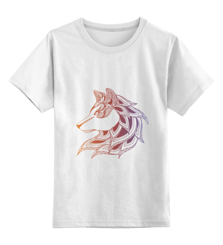 Printio Детская футболка классическая унисекс Стилизованный волк