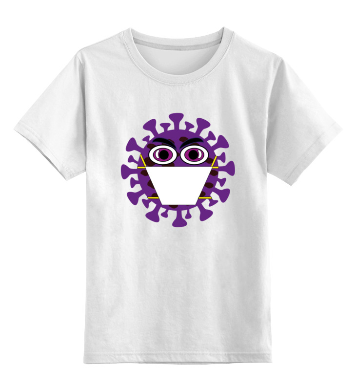 Printio Детская футболка классическая унисекс Коронавирус эпидемия карантин