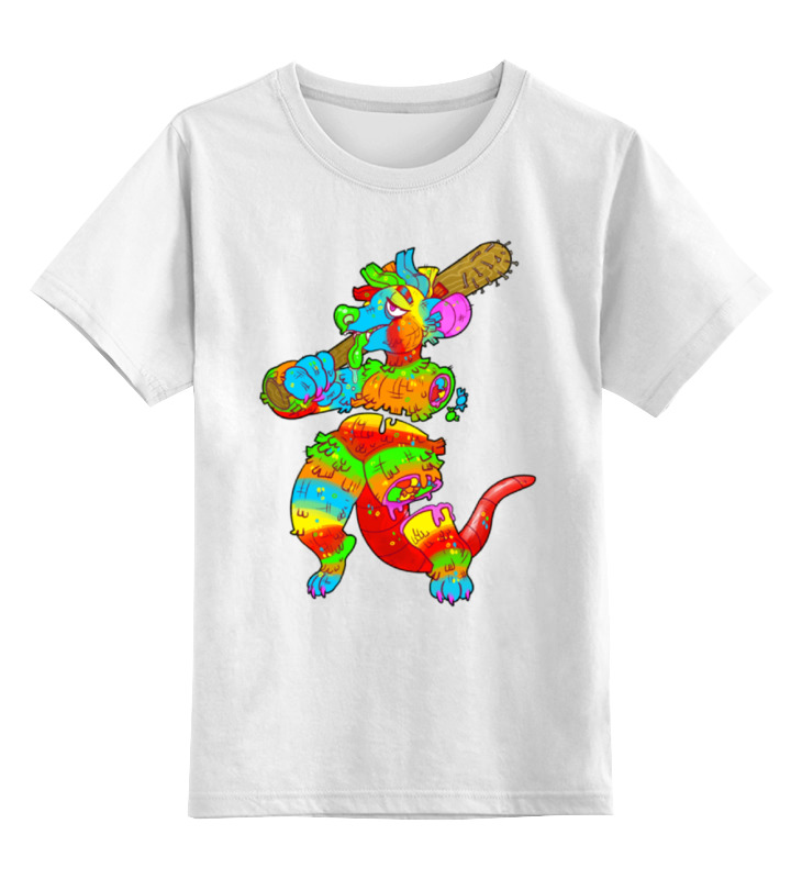 Printio Детская футболка классическая унисекс Dinosaur art