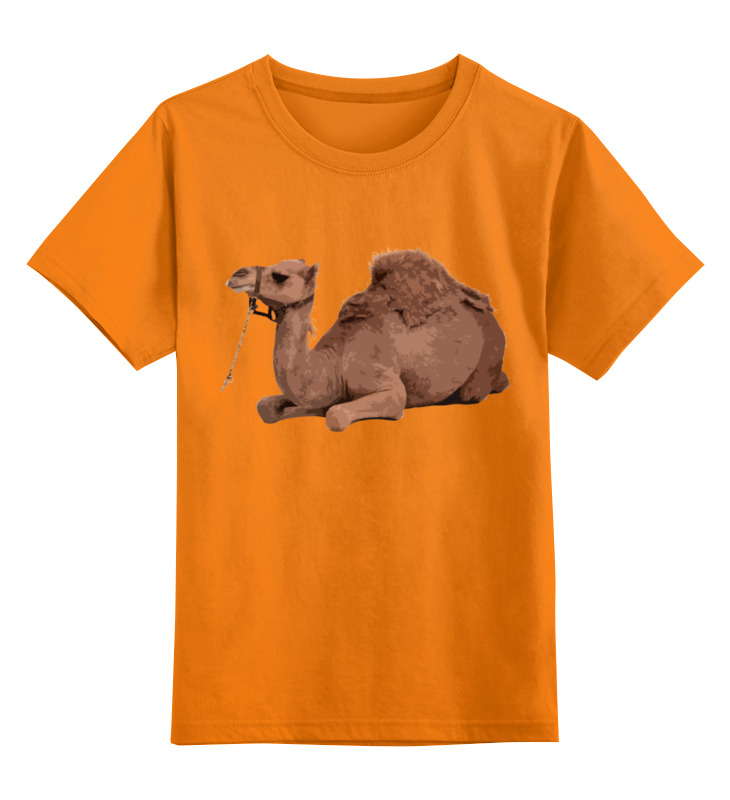 Printio Детская футболка классическая унисекс Верблюд