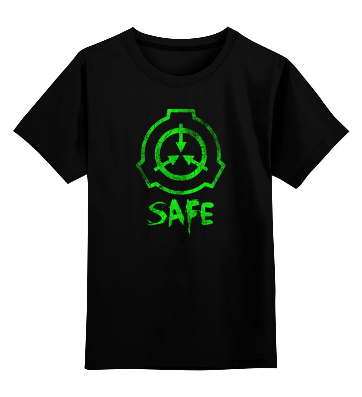 Printio Детская футболка классическая унисекс Scp, safe