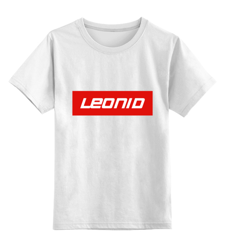 Printio Детская футболка классическая унисекс Leonid printio футболка классическая leonid