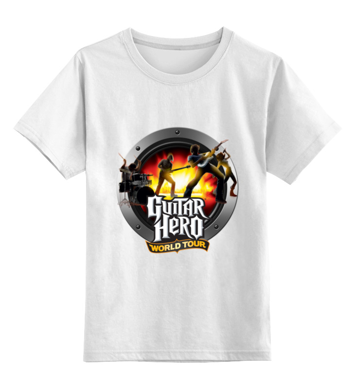 Printio Детская футболка классическая унисекс Guitar hero guitar hero aerosmith wii